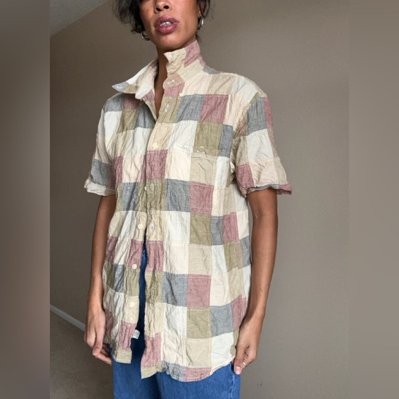 Patchwork button down - Picture 2 of 4